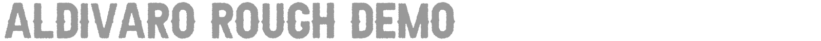 Aldivaro font preview